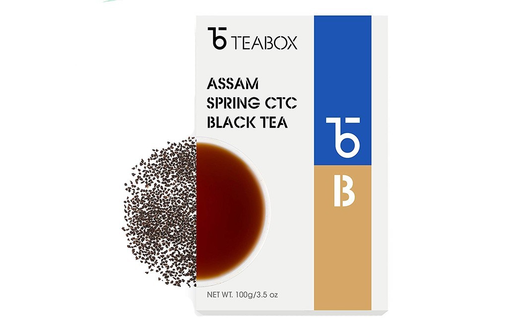 Teabox Assam Spring CTC Black Tea   Box  100 grams